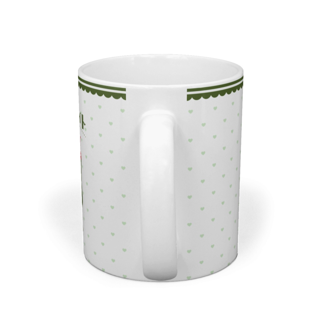 レトロメイト*クリームソーダ&水玉 -Desert- マグカップ