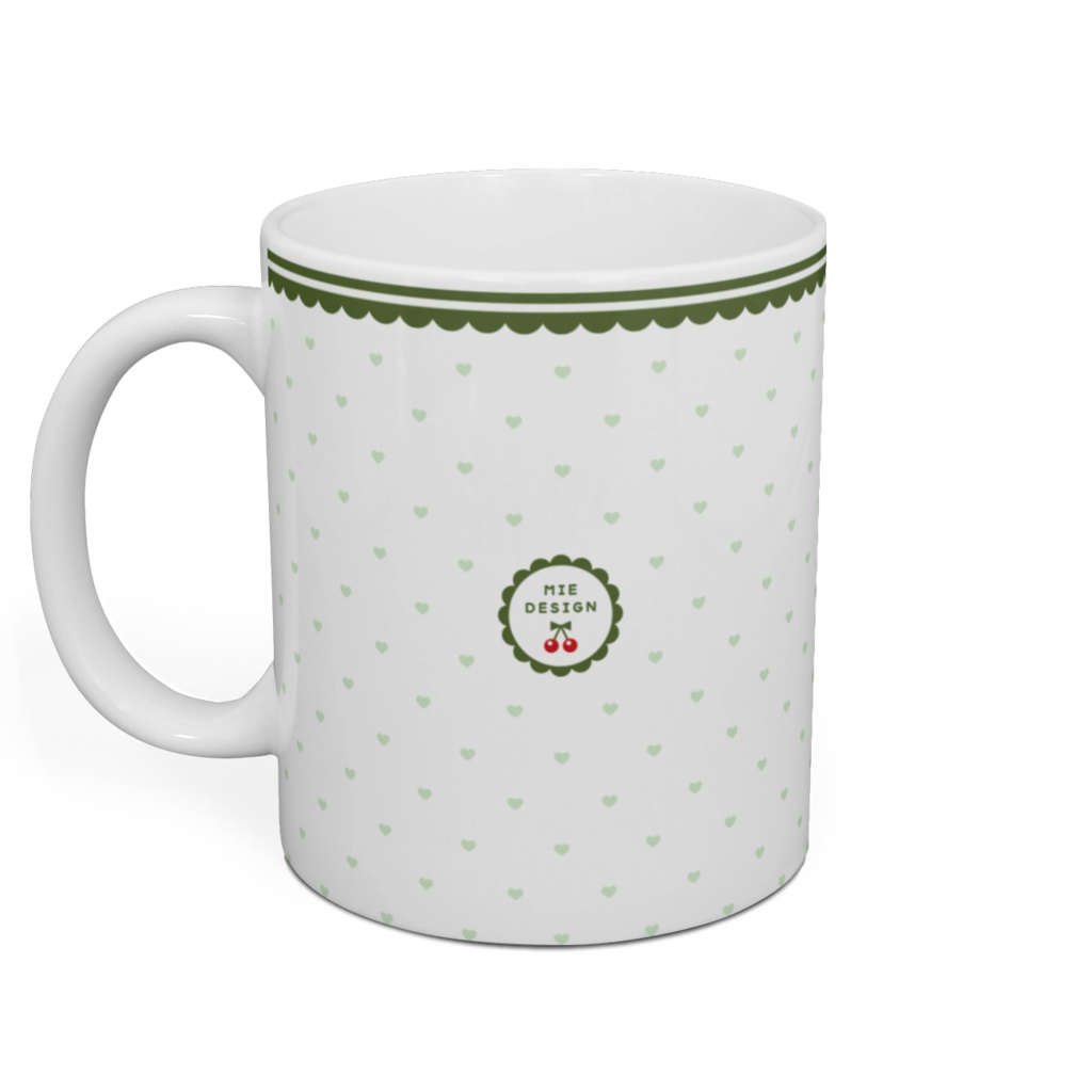 レトロメイト*クリームソーダ&水玉 -Desert- マグカップ