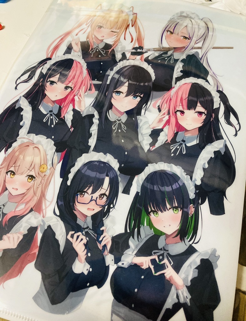 メイド尽くし パッケージ【A4クリアファイル付き】