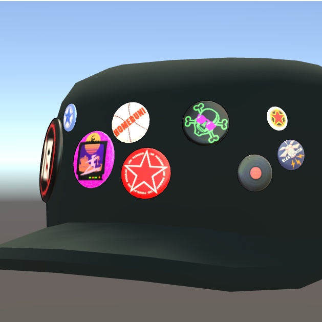 3D缶バッジ用テクスチャ