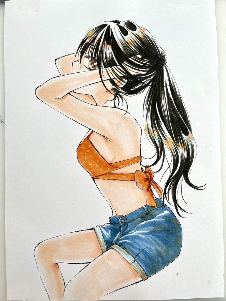 原画(コピック着色)