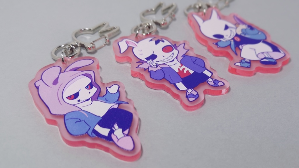 【SOLD OUT】うさ耳継続組アクキー