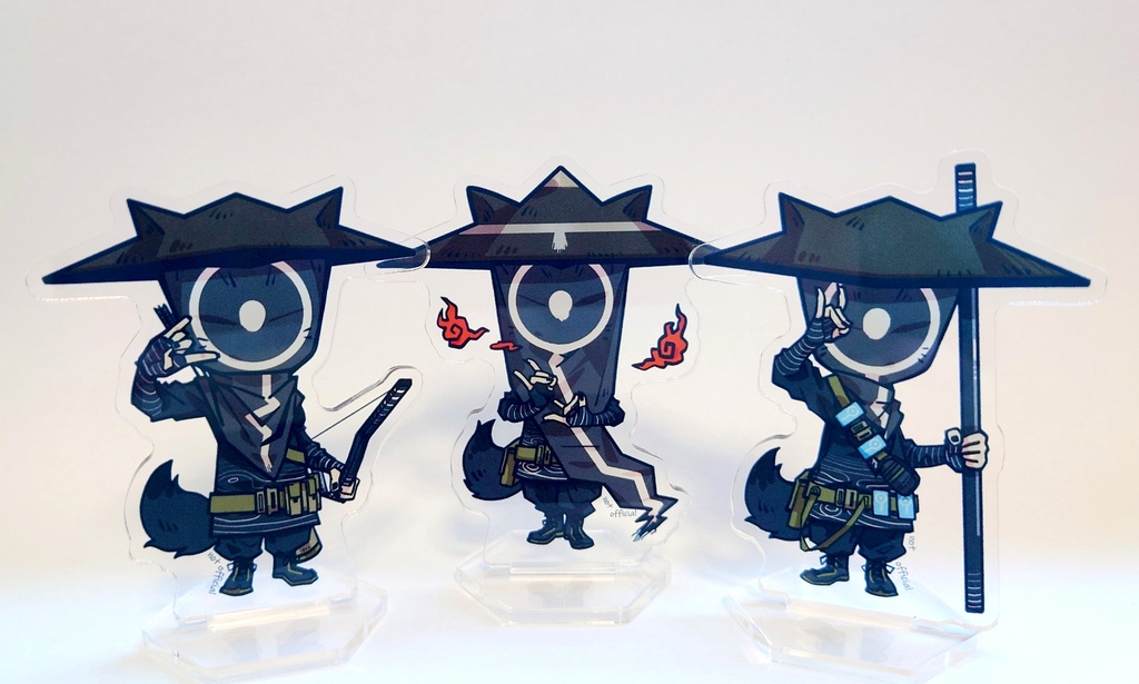 アクリルスタンド　印棒弓セット