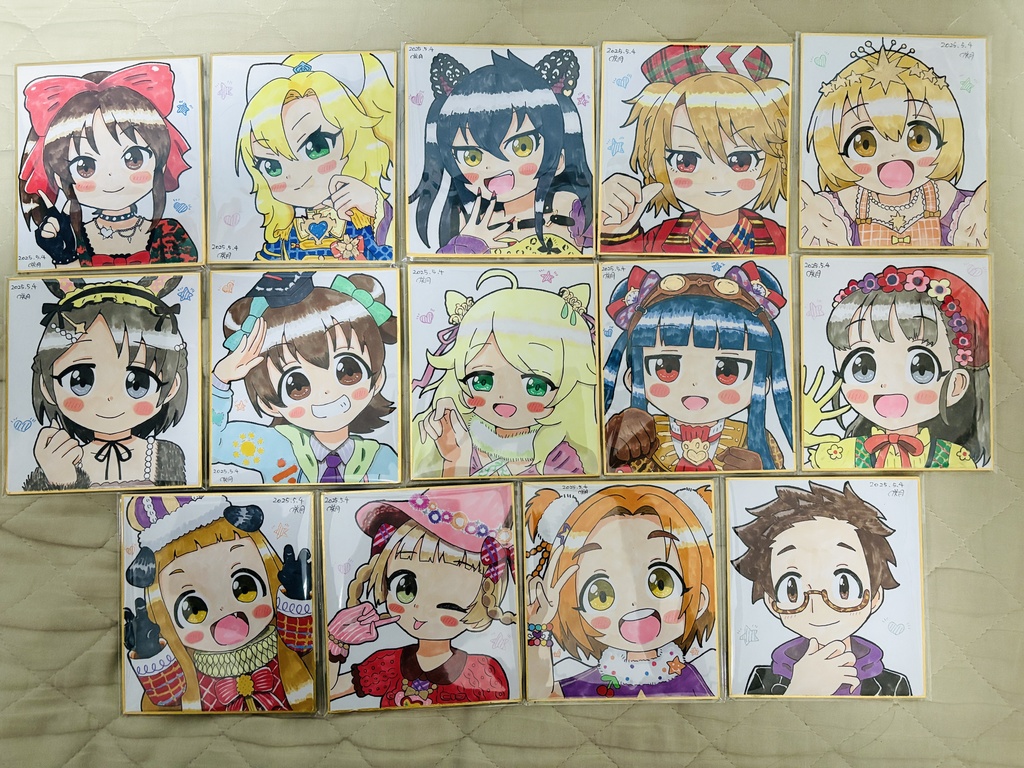 U149 色紙