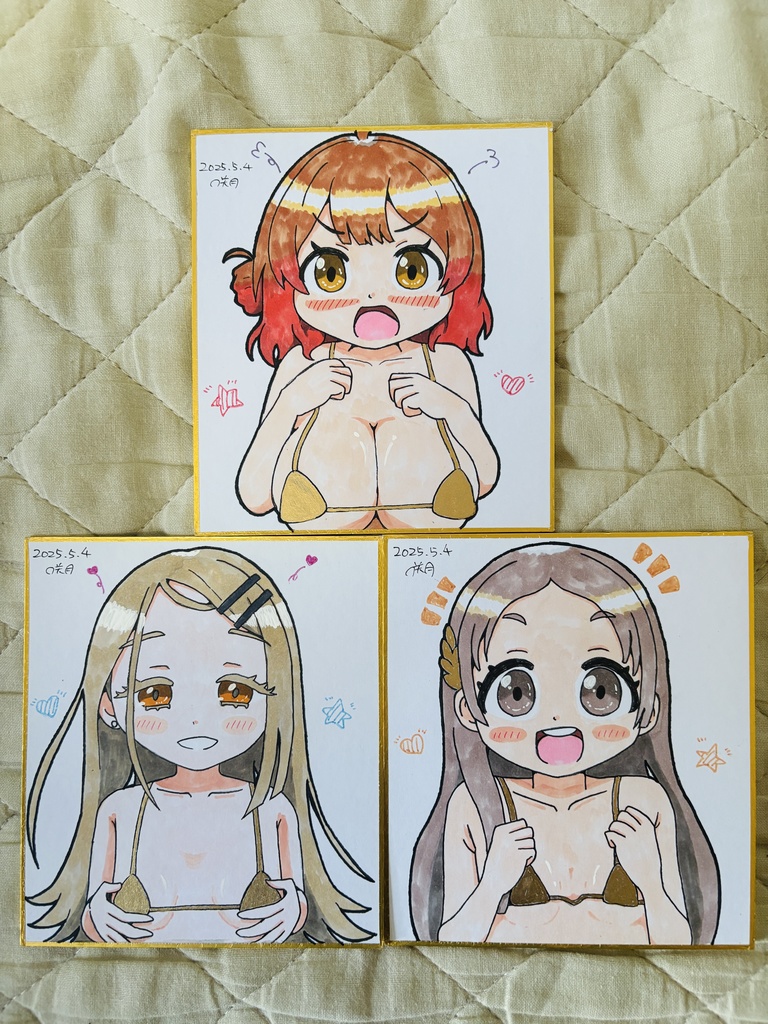 学園アイドルマスター 色紙