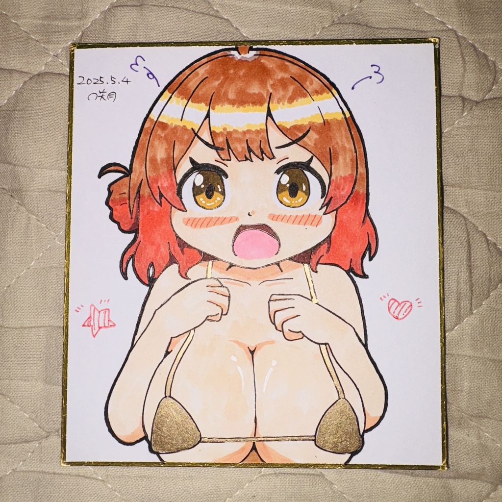 学園アイドルマスター 色紙