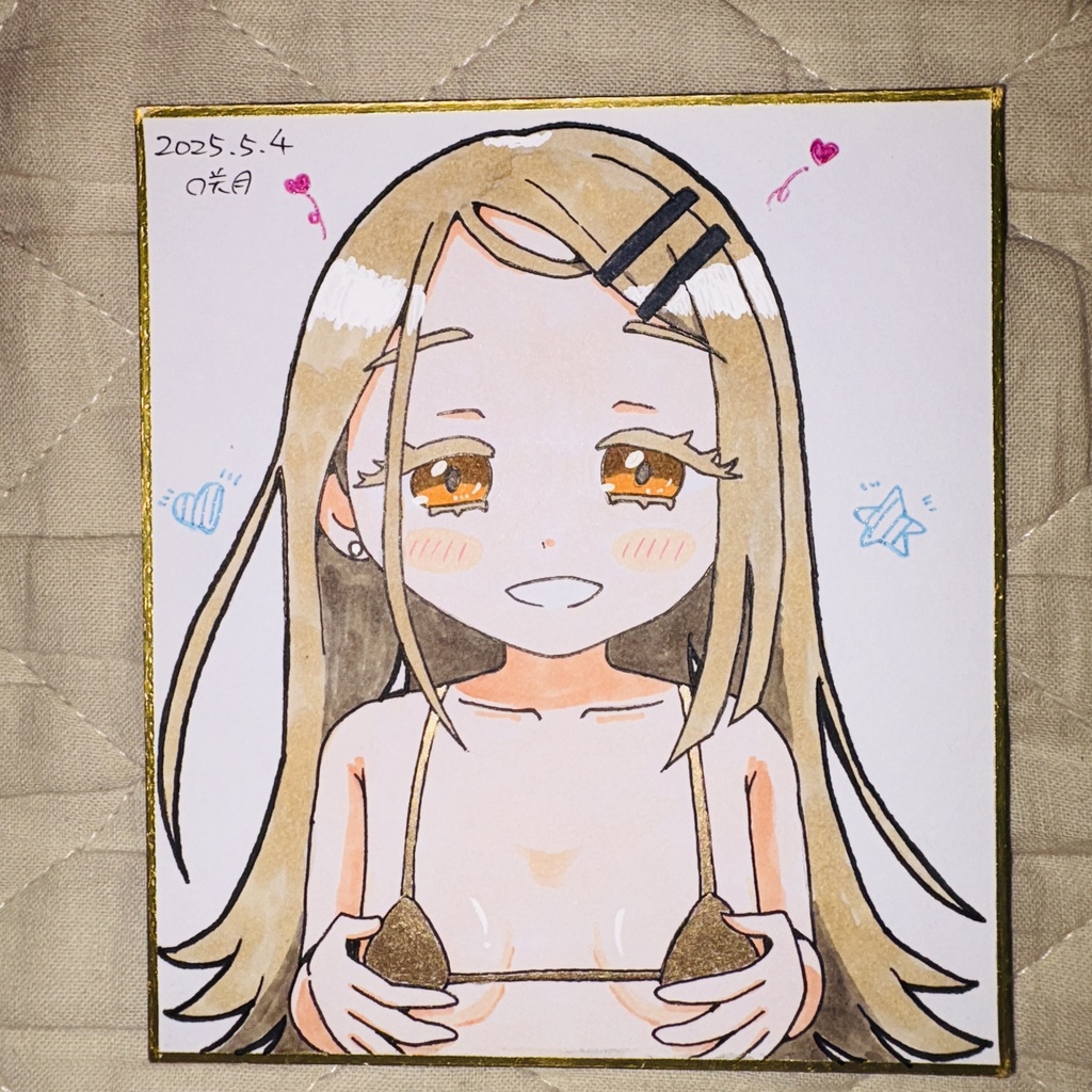 学園アイドルマスター 色紙