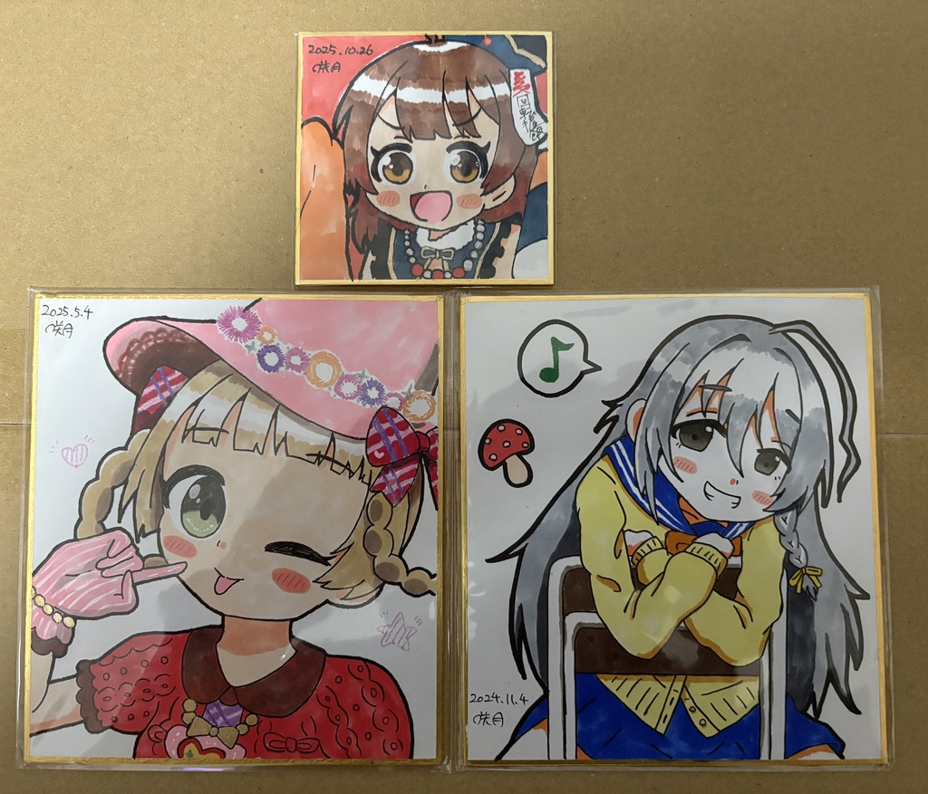 【ブラックフライデー】アイドルマスター 色紙