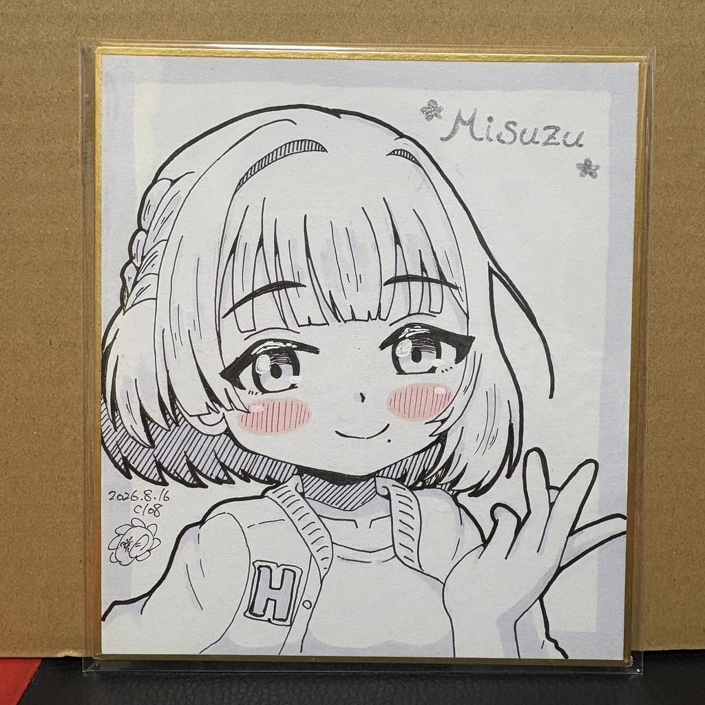 学園アイドルマスター 色紙