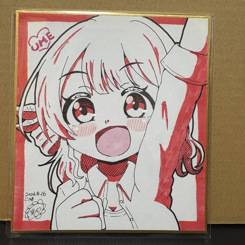 学園アイドルマスター 色紙