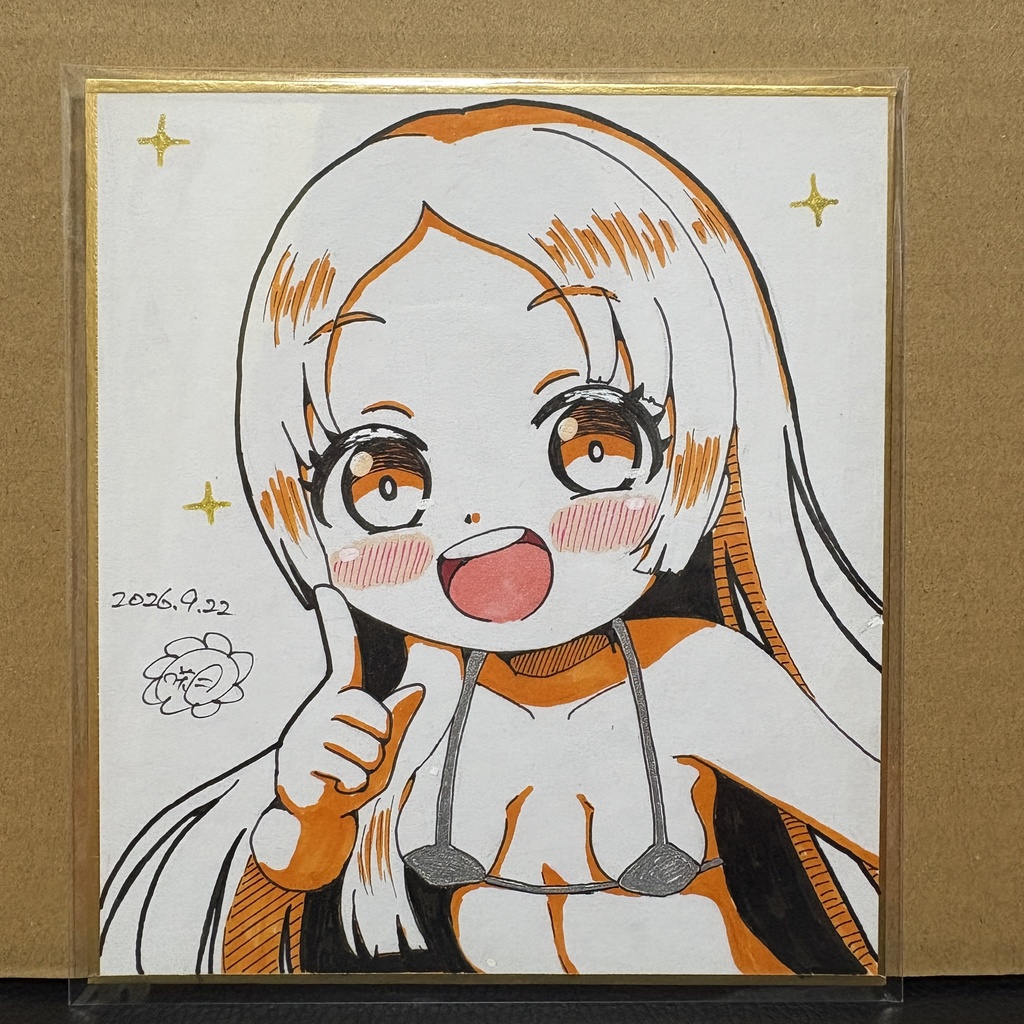 学園アイドルマスター 色紙