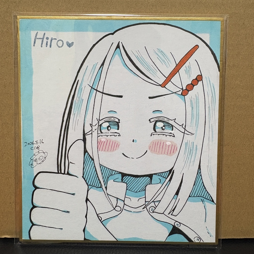 学園アイドルマスター 色紙