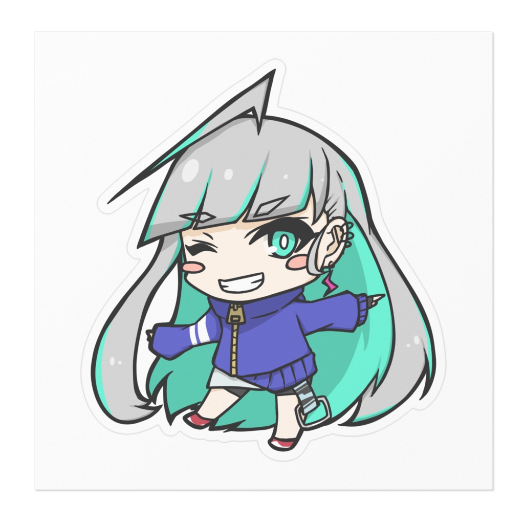 Thunder girl ステッカー