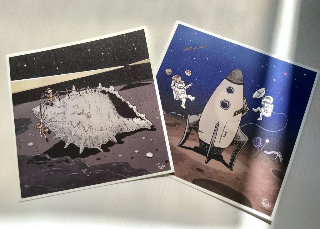 速度探検隊ポストカード