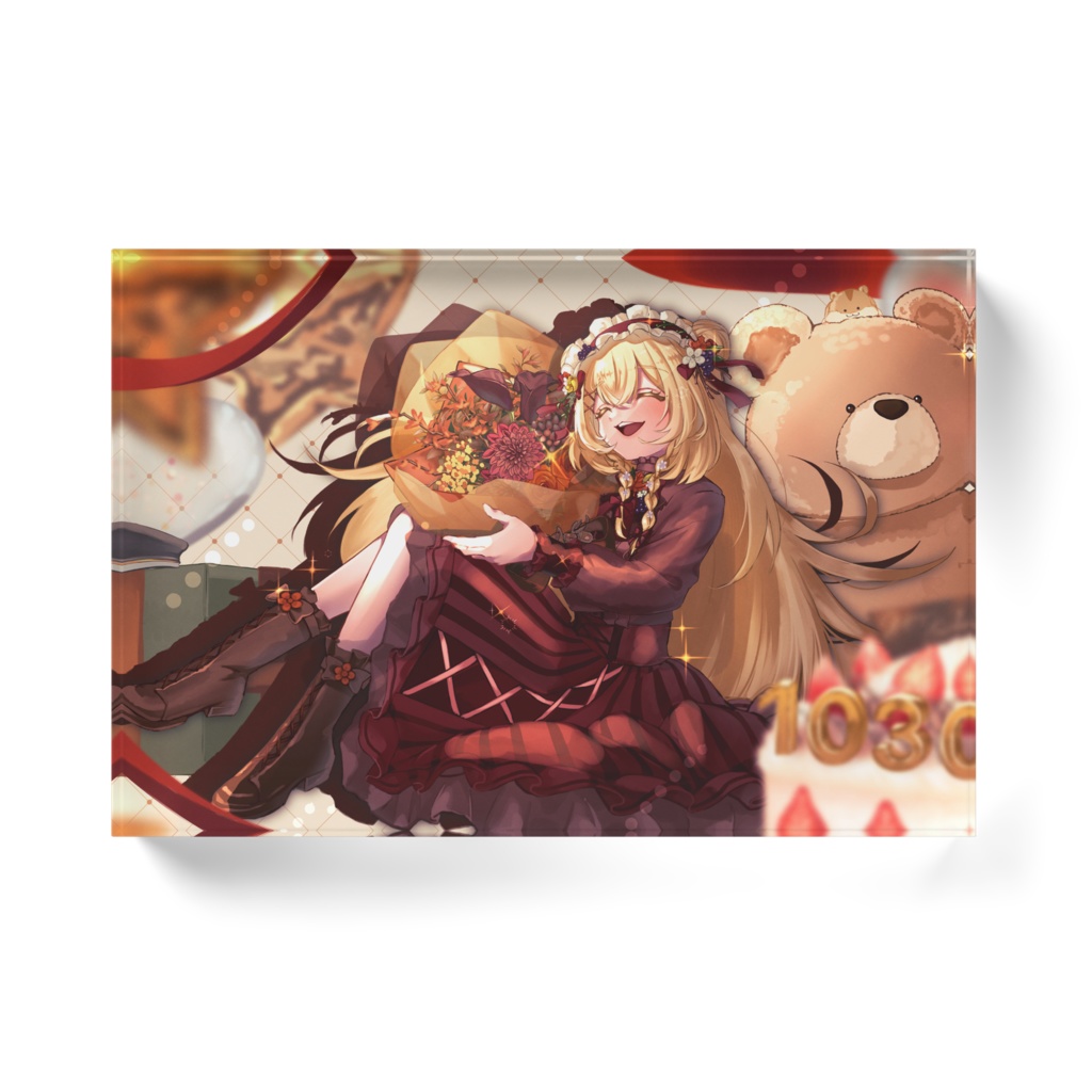 日向かえで 2024年誕生日グッズ《アクリルブロック》