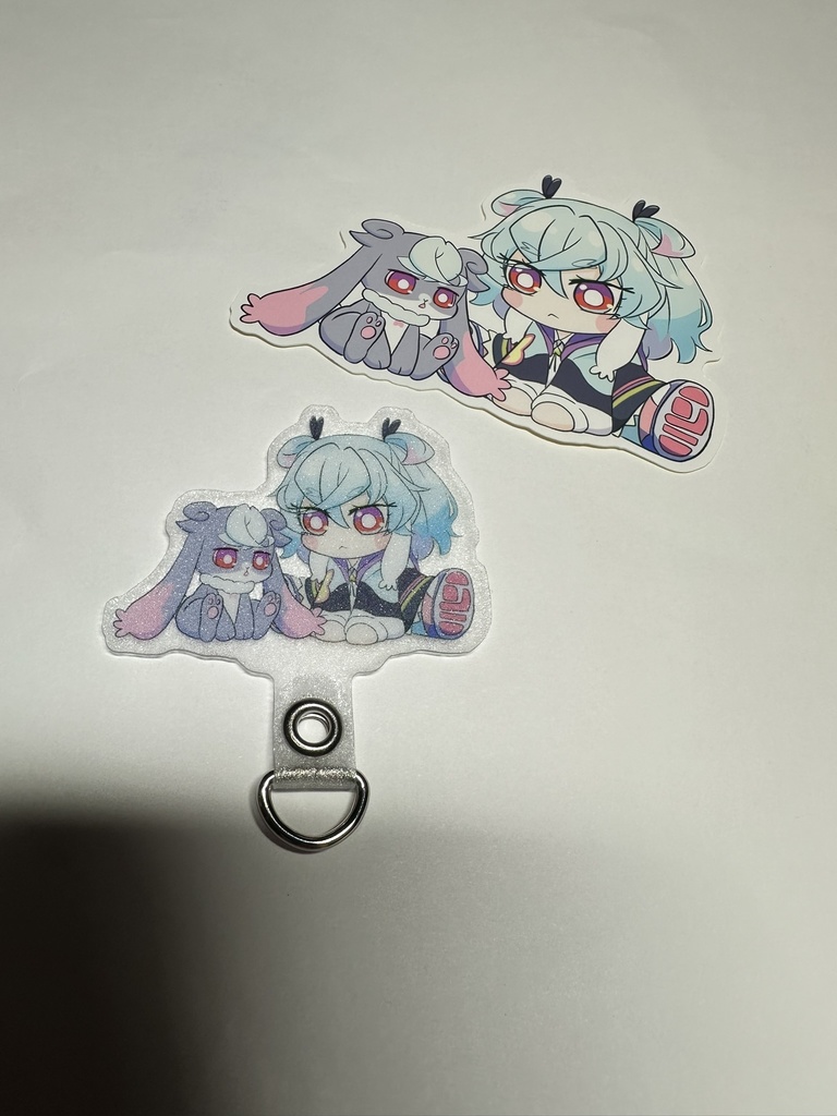 シュプカスマホホルダー＆ステッカーセット