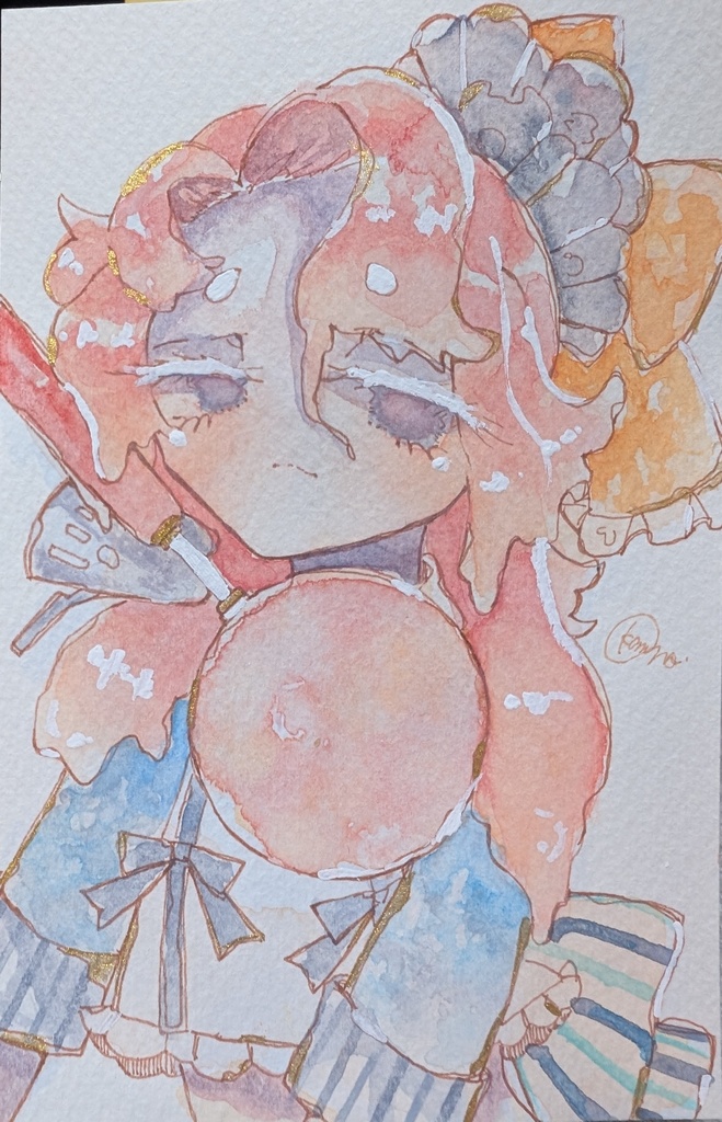 「桃のシャーベット」