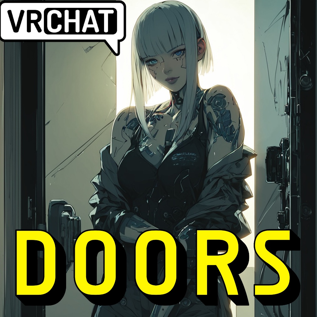 VRChat Sliding Doors