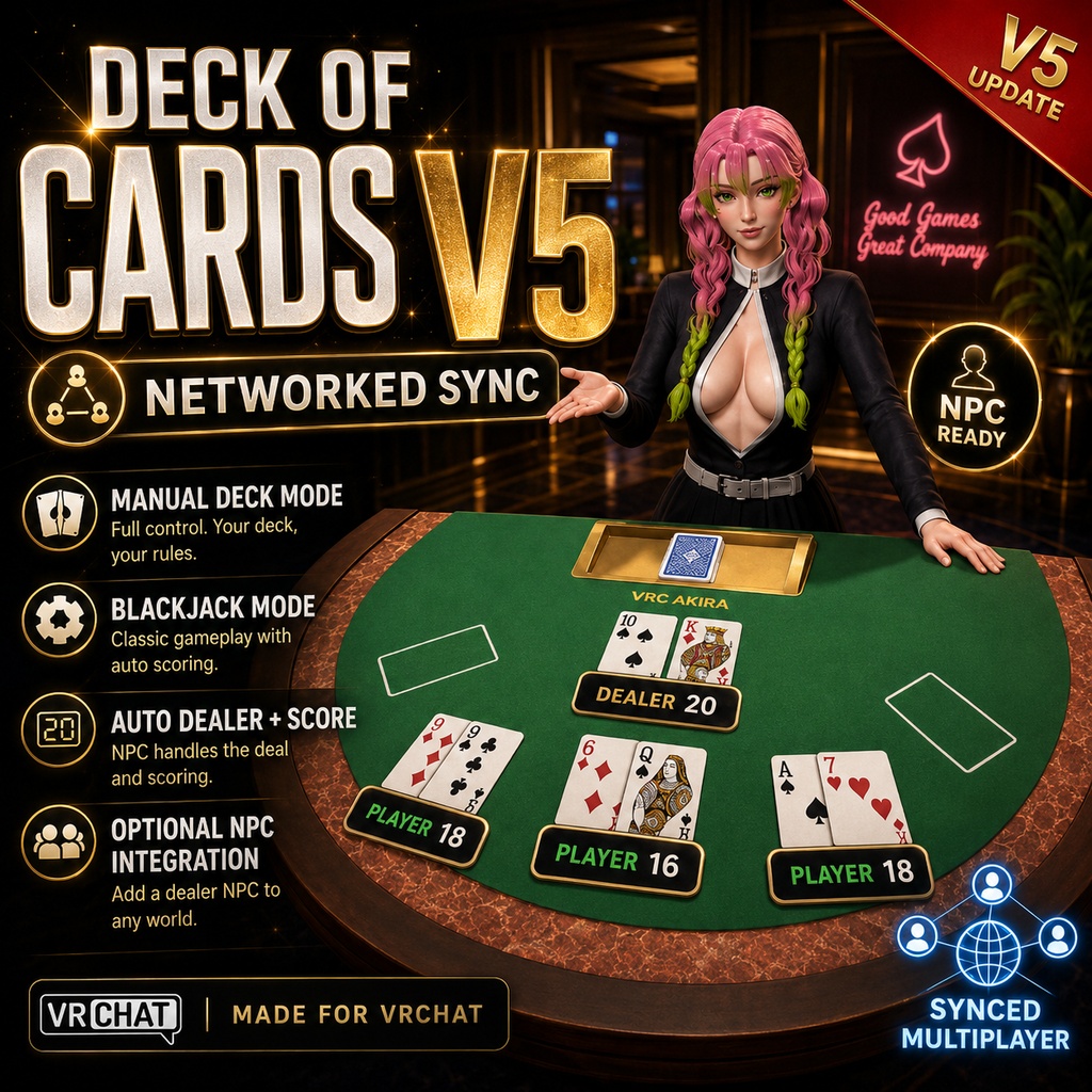VRChat Deck of Cards