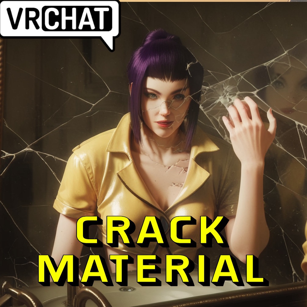 VRChat Crack Effect Shader