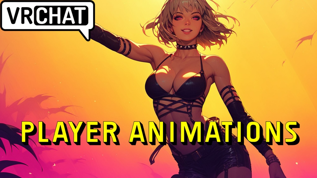 VRChat MMD Player Animation On Interact