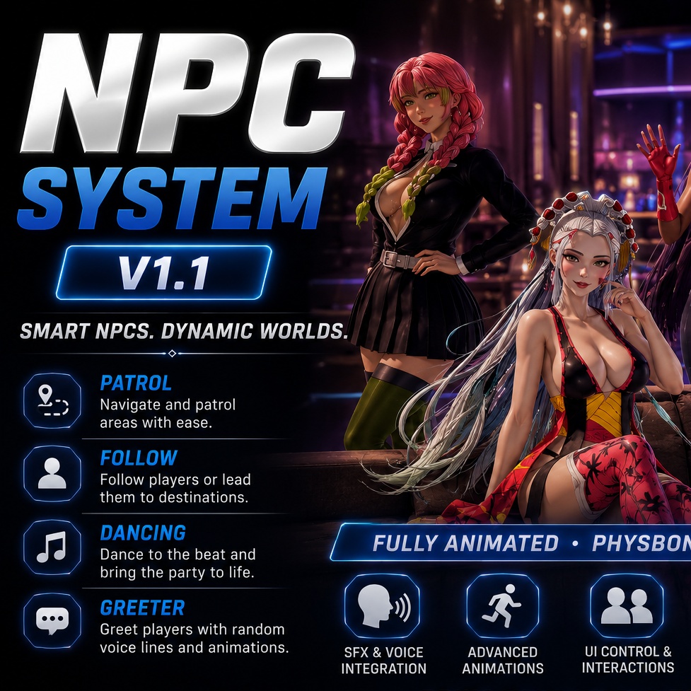 VRChat NPC System - Daki Theme