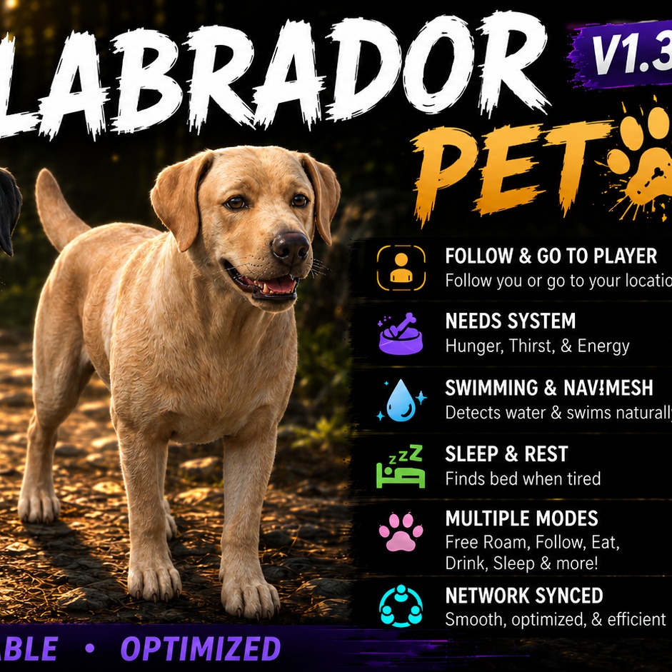 VRChat Labrador Pet