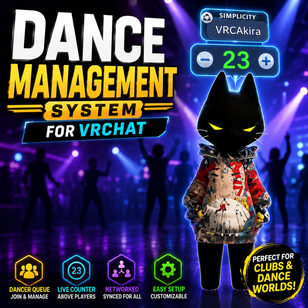 VRChat Dancer Management System
