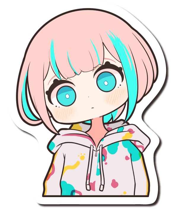 ステッカー　ノコ