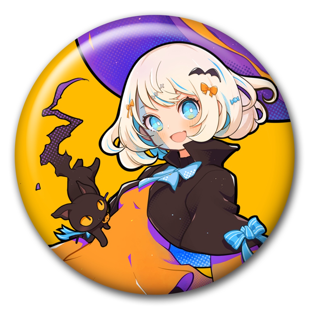 缶バッジ　ハロウィーン2025