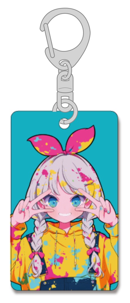 アクリルキーホルダー　CMYK