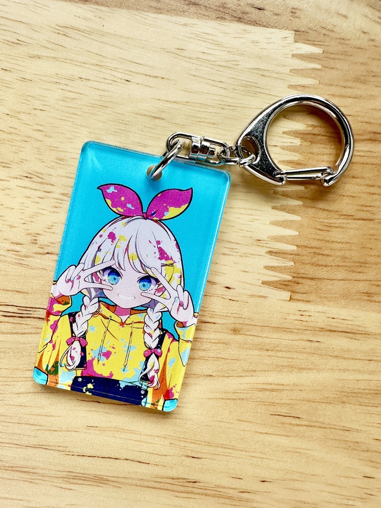アクリルキーホルダー　CMYK