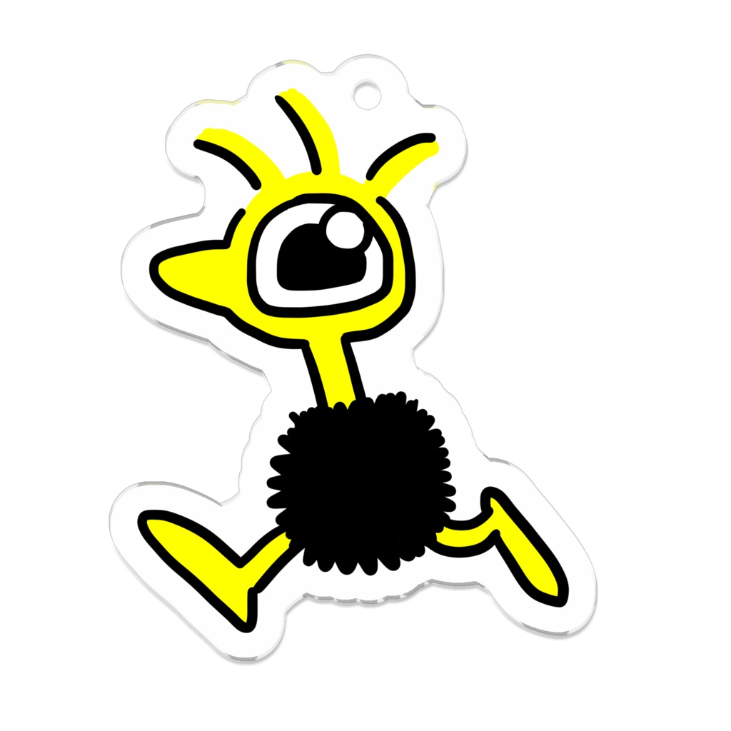 だちょうキーホルダー