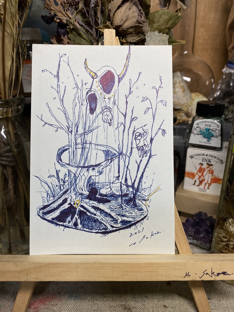 drawing 【防人】