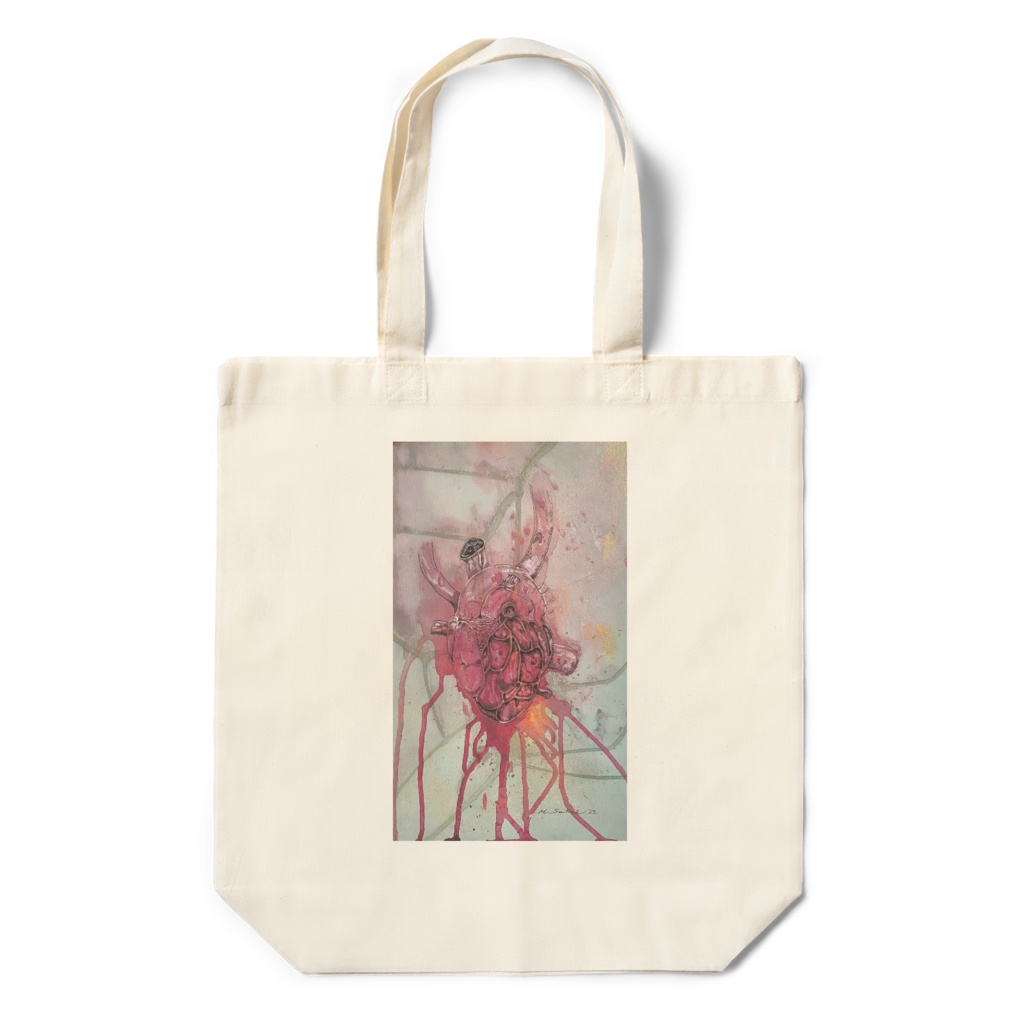 心臓2 エコバッグ