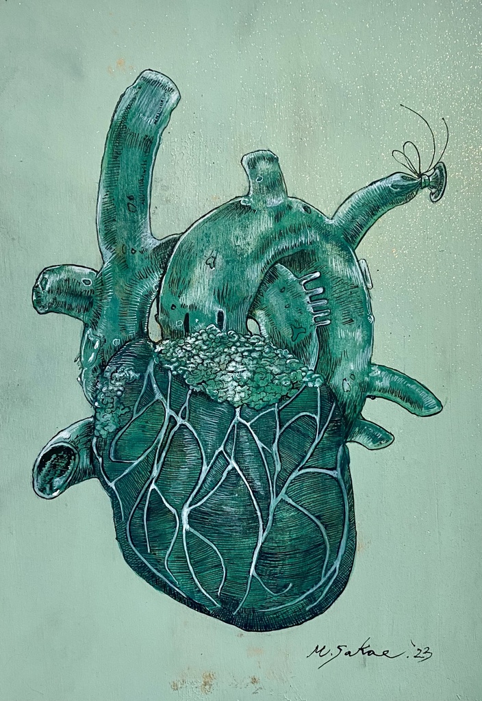 翠の心臓 ステッカー