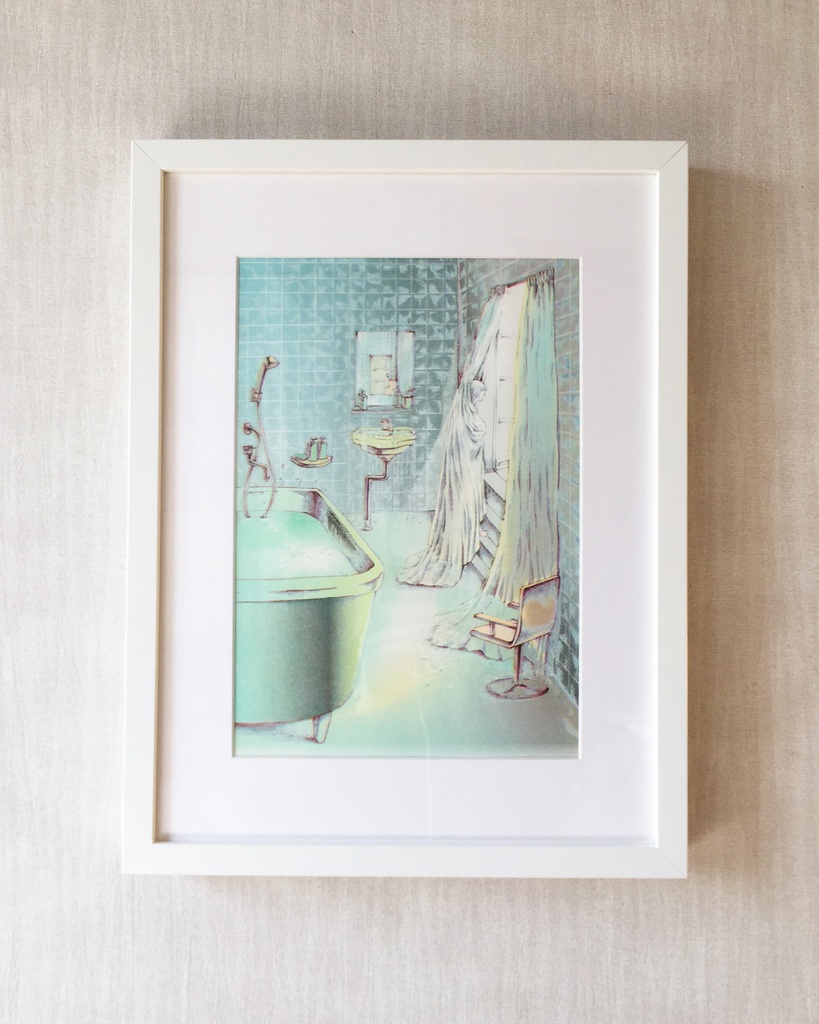 "VEIW FROM HER ROOM"リソグラフ作品『room4』