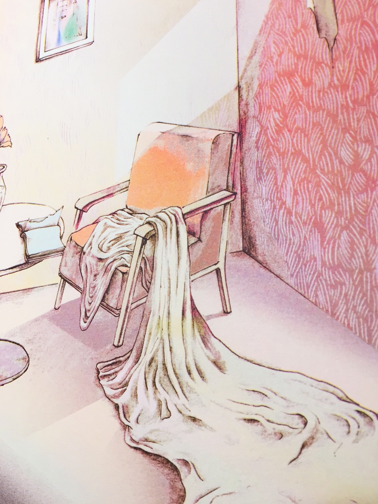 "VEIW FROM HER ROOM"リソグラフ作品『room5』