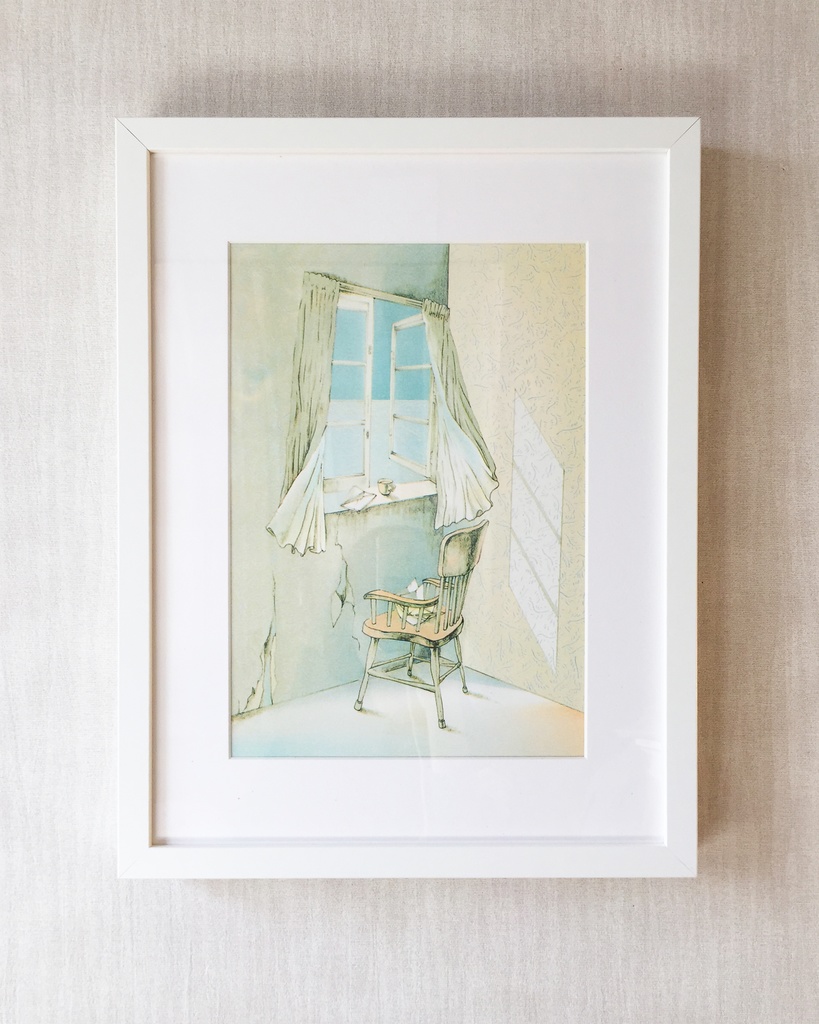 "VEIW FROM HER ROOM"リソグラフ作品『room9』