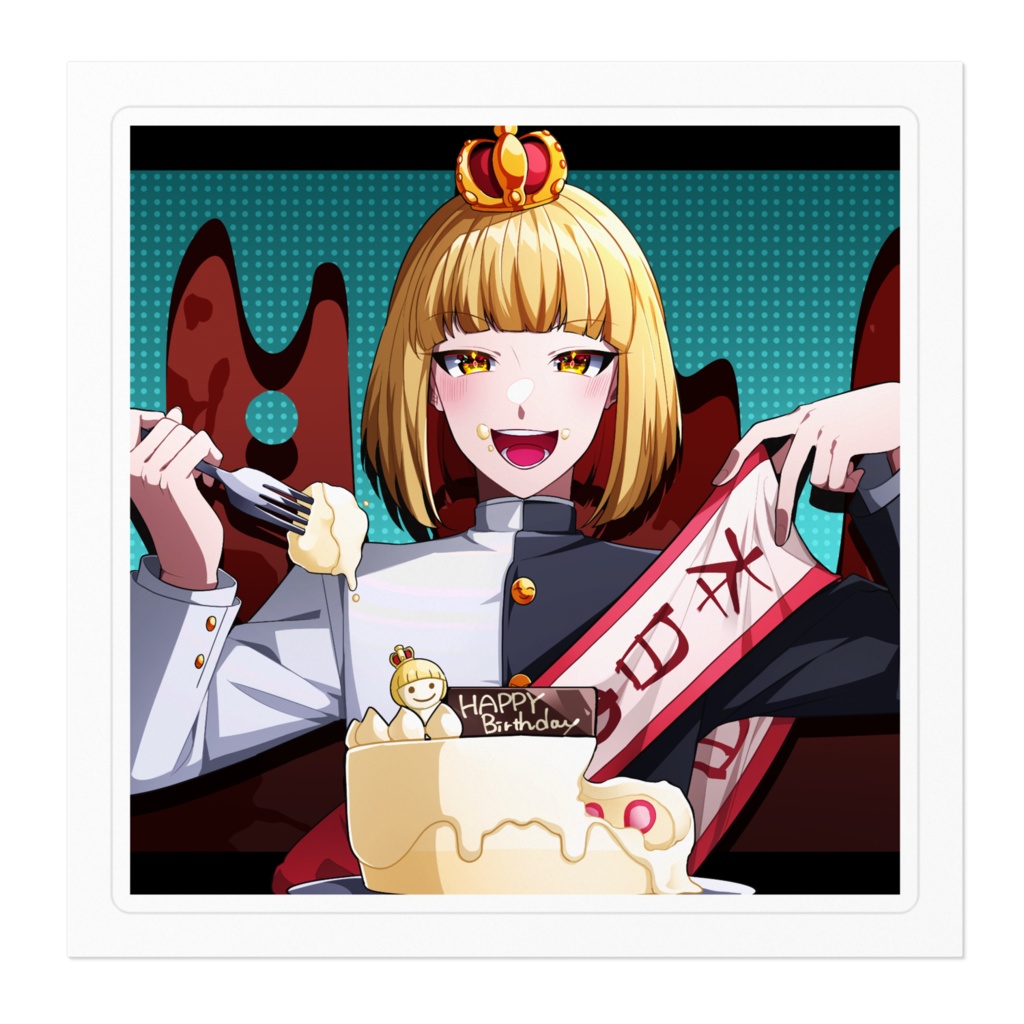 グド・クラウナー誕生日記念ステッカー