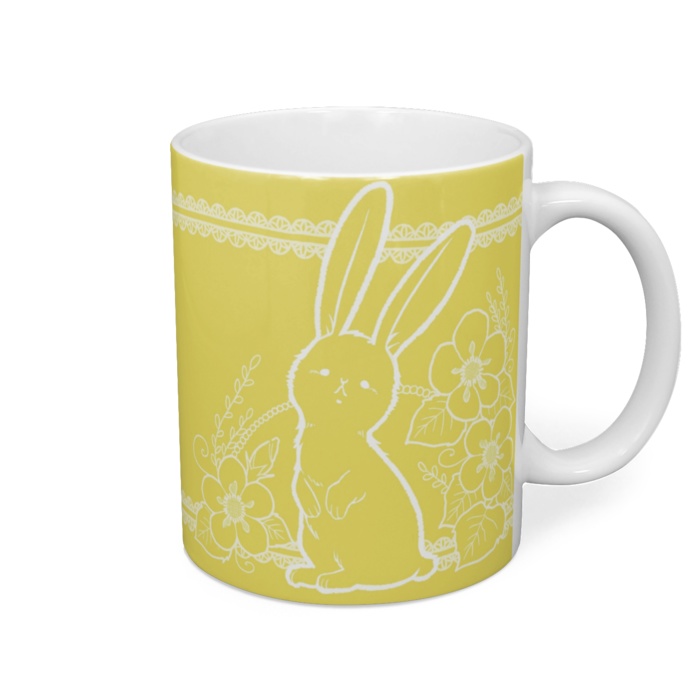 うさマグ(10色パステルカラー)