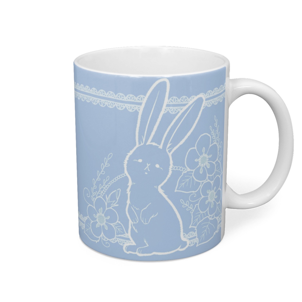 うさマグ(10色パステルカラー)