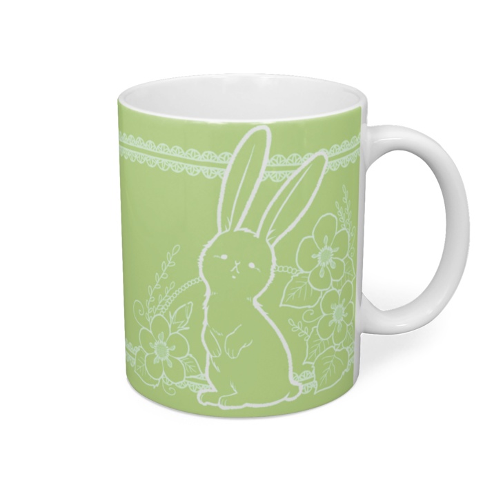 うさマグ(10色パステルカラー)