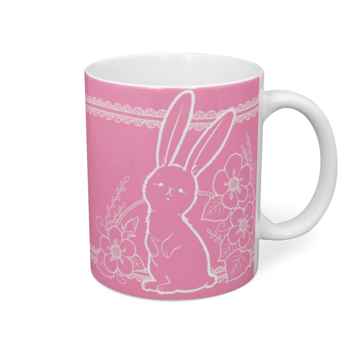 うさマグ(10色パステルカラー)