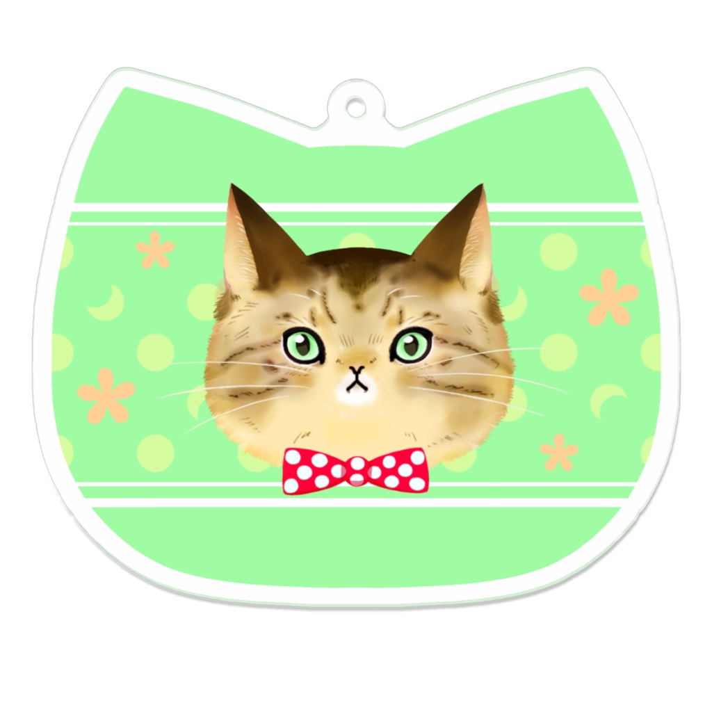 MeiryMewおすましにゃんこアクリルキーホルダー