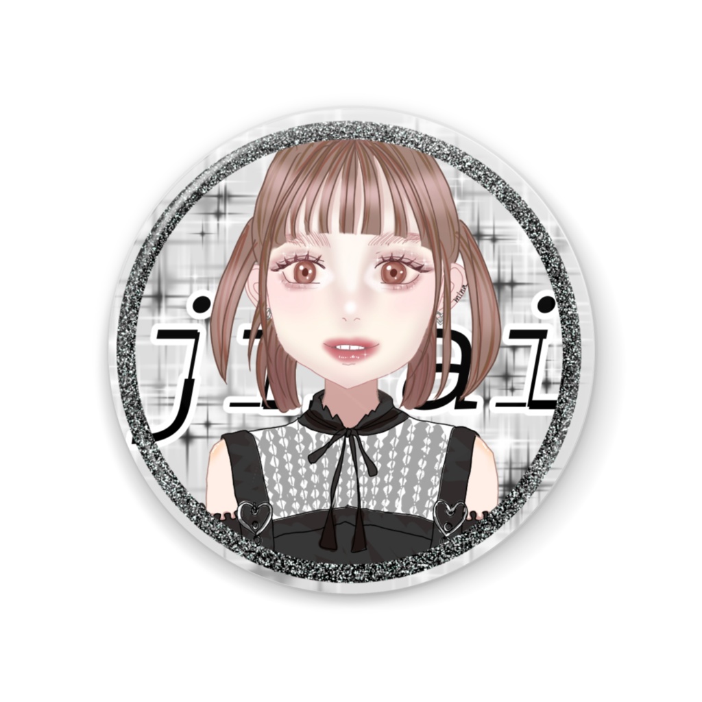 地雷ちゃん缶ミラー