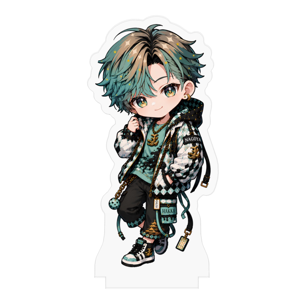 HAKKAデフォルメアクリルフィギュア