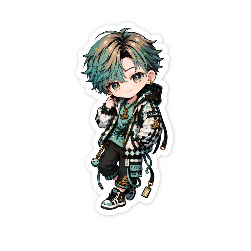 HAKKAデフォルスマホステッカー