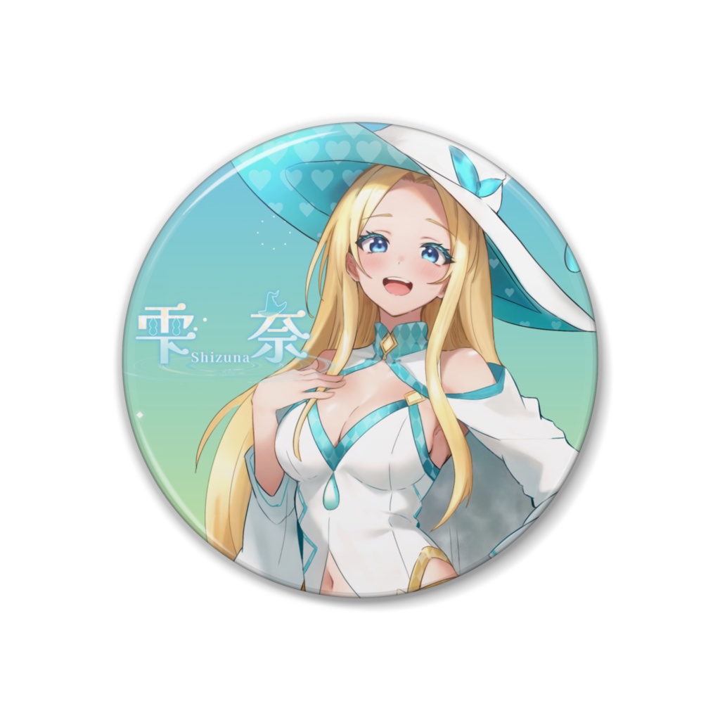 雫奈 初期衣装缶バッチ(38 mm)