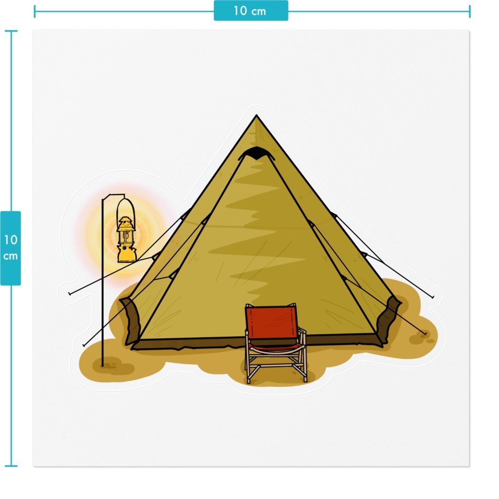 LCM ワンポールステッカー